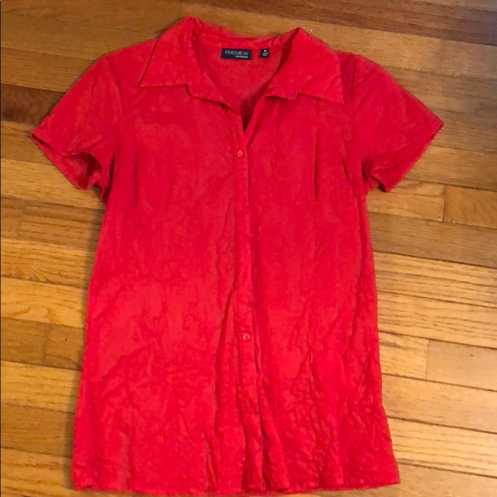 Red Preview International Shirt- Size Medium